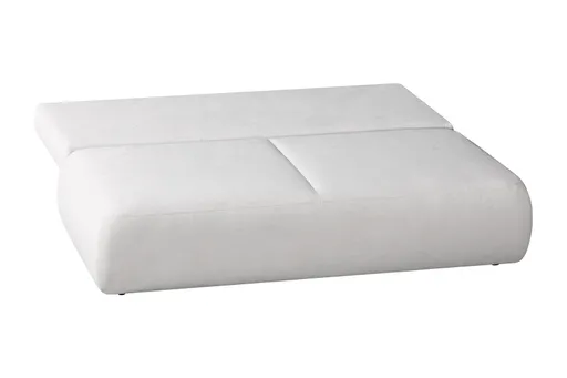 Schlafsofa EM Sintra - Schlaffunktion mit Bettkasten, Stoff, Natur