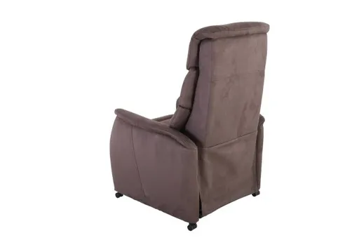 TV-Sessel MARLO - Relaxfunktion, Stoff, Braun