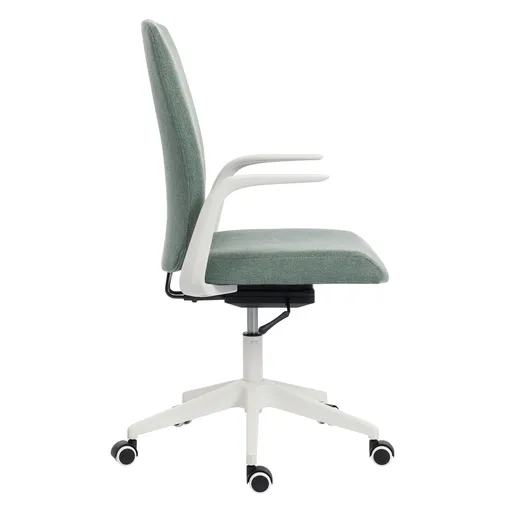 Drehstuhl - drehbar, höhenverstellbar, Webstoff, Grün