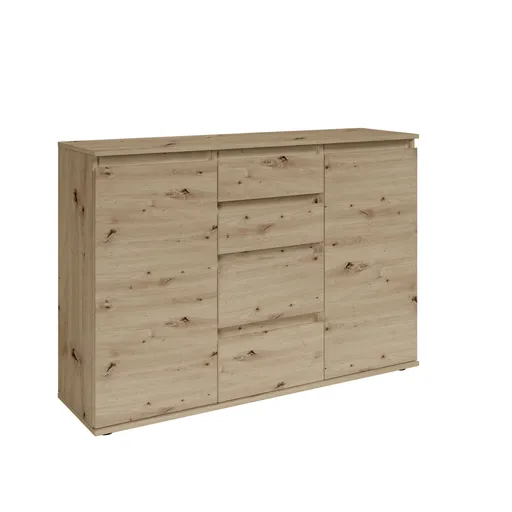 Kommode - B ca. 119 cm, Artisan Eiche Nachbildung