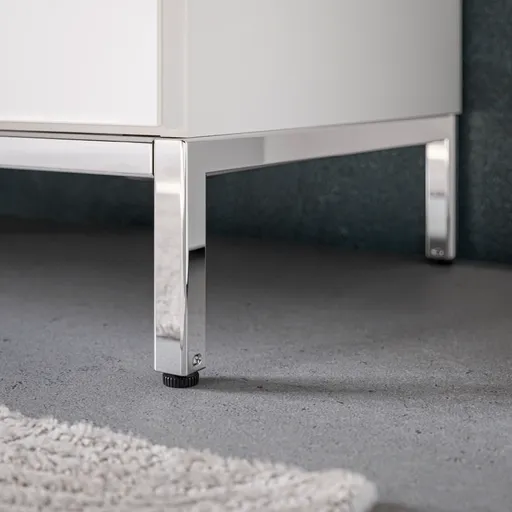 Vitrine - inkl.LED-Beleuchtung, Weiß