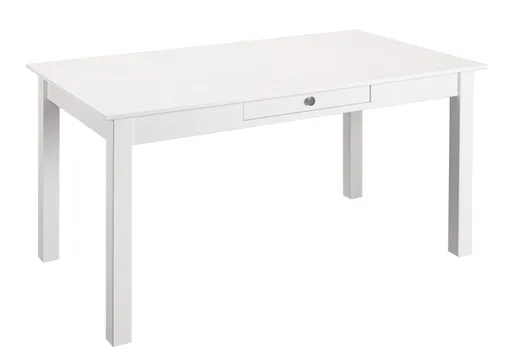 Esstisch - LB ca. 145x80 cm, Weiß