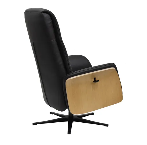 TV-Sessel MARCES - drehbar, Relaxfunktion, Kopfteilverstellung, Leder, Schoko