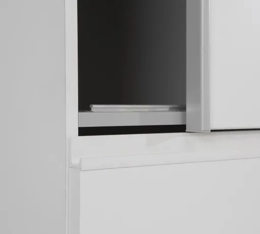 Schwebetürenschrank FJOLLA - B ca. 200,1 cm, Weiß