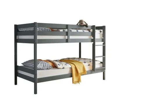 Etagenbett - Liegefläche ca. 90x200 cm, Grau