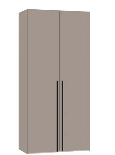 Drehtürenschrank JOIN IT- B ca. 101 cm,  Nougat