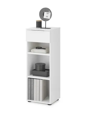 Büroregal - B ca. 40 cm, Weiß