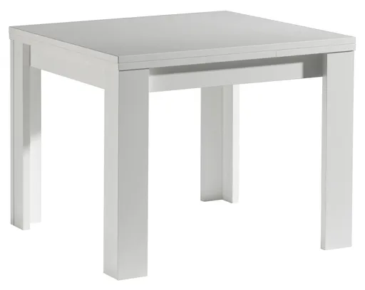 Esstisch - ausziehbar, LB ca. 80x60 cm, Weiß