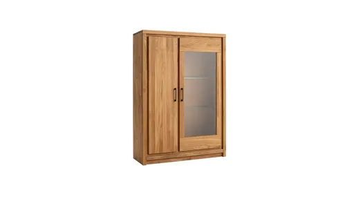 Highboard Farmingdale light - Eiche massiv, natur geölt