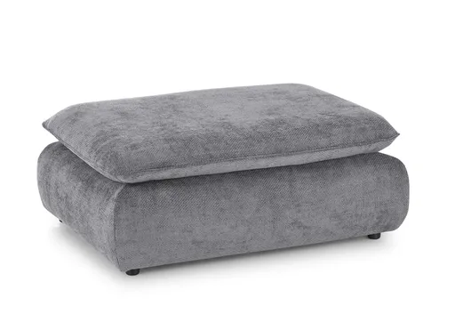 Hocker - Stoff, Grau