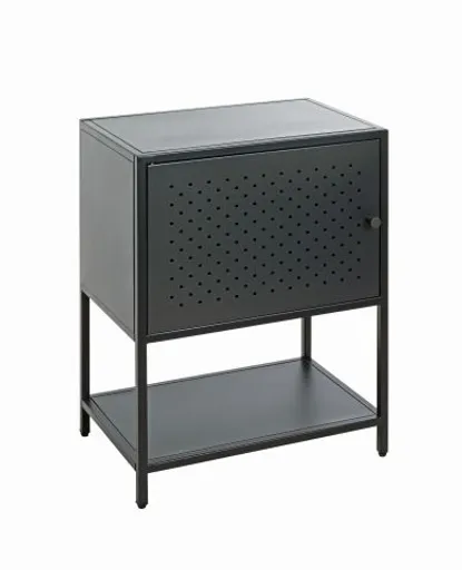 Konsolentisch - B/H/T ca. 45x60x30 cm, Schwarz