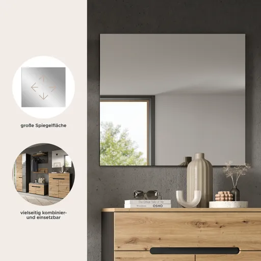 Spiegel - LB ca. 80x73 cm