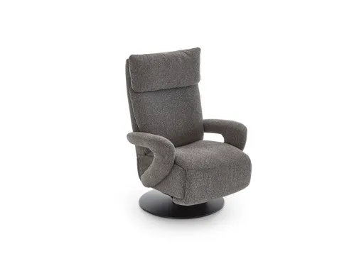 Sessel - Größe XS, Relaxfunktion, Stoff, Grau