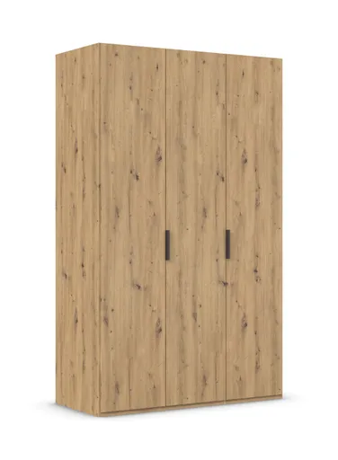 Drehtürenschrank ROVERO- B ca. 135 cm, Eiche Dekor