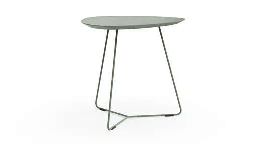 Ecktisch Fano - LBH ca. 59x50x50 cm, Fenix, Olivgrün