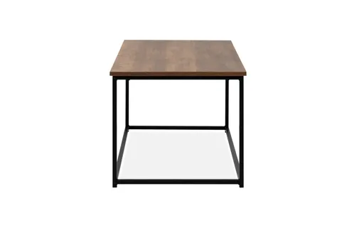 Couchtisch - LB ca. 90x48 cm, Artisan Eiche Nachbildung, Schwarz