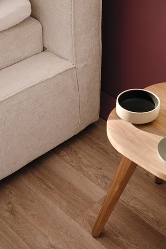 Hocker Signe - BHT ca. 40x50x40 cm, Asteiche massiv, Geölt