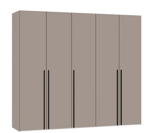Drehtürenschrank JOIN IT- B ca. 252 cm,  Nougat