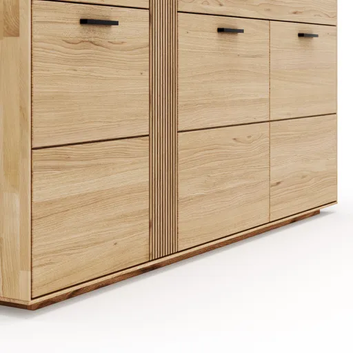 Sideboard Estana - Eiche massiv, legno
