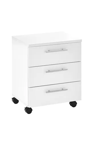 Rollcontainer - B ca. 40 cm, Weiß