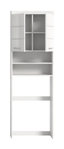 Badblock - 4-teilig, Weiß, Weiß Hochglanz