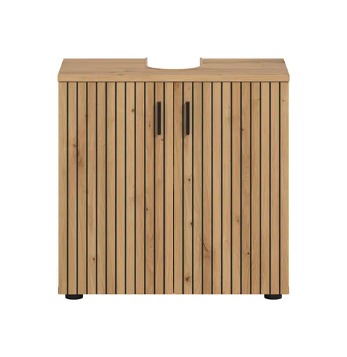 Badblock - 4-teilig, Artisan Eiche Nachbildung