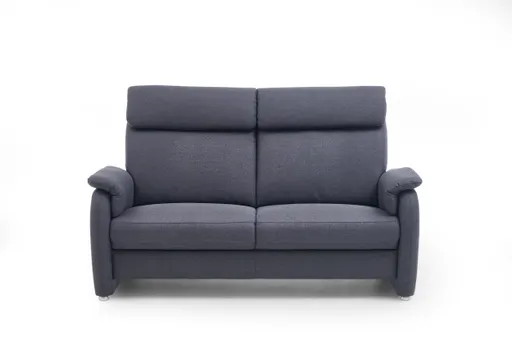 Sofa - 2-Sitzer, Stoff, Anthrazit