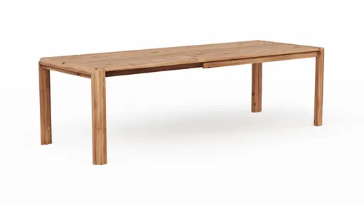 Esstisch Middleton - ausziehbar, LB ca. 160x95 cm, Astbuche massiv