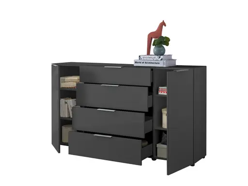 Sideboard- B ca. 180 cm, Anthrazit