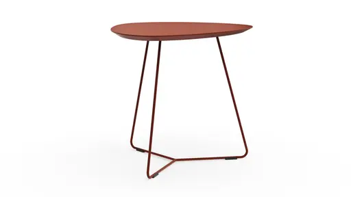 Ecktisch Fano - LBH ca. 59x50x50 cm, Fenix, Siena