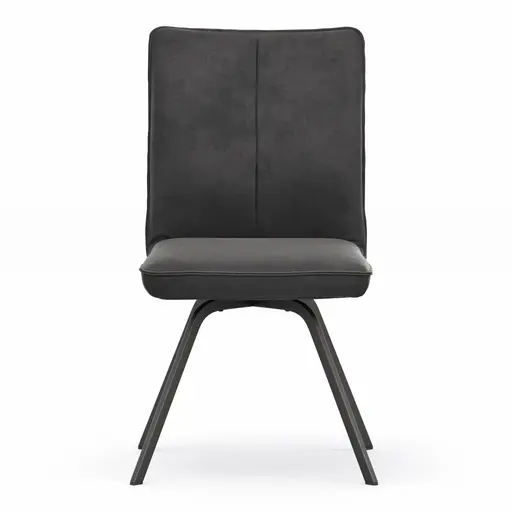 Stuhl Calyra - Stoff, Anthrazit
