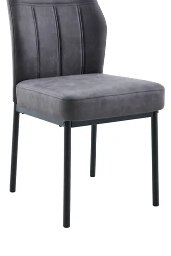 Stuhl - Microfaser, Vintage Anthrazit