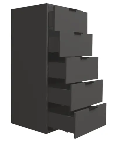 Kommode - Anthrazit