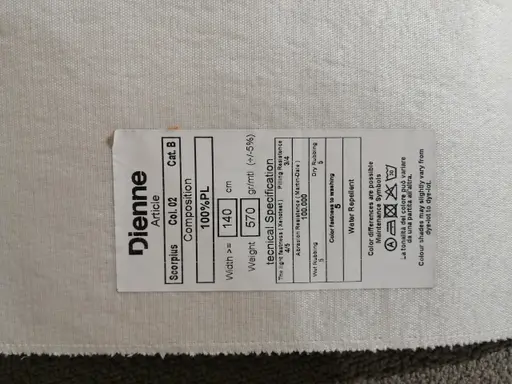 Sofa Fiolina - 3-Sitzer inkl. Schlaffunktion, Stoff, Hellgrau