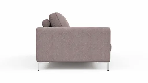 Sofa Solano - 3-Sitzer, Stoff, Rosa