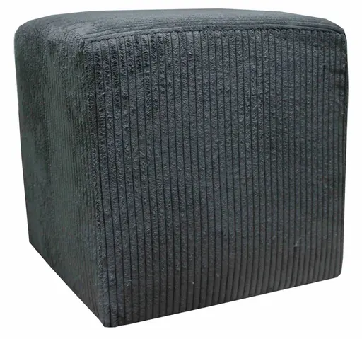 Hocker- Stoff, Anthrazit