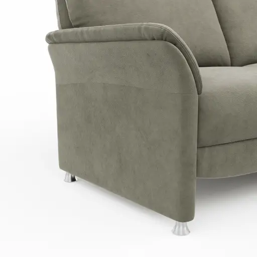 Sofa Bogota - 3-Sitzer, Stoff, Schlammgrün