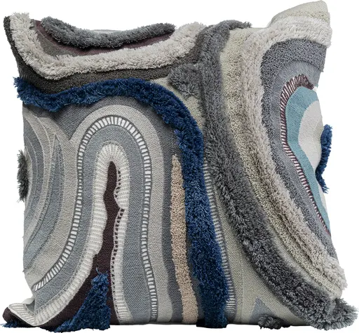 Deko-Kissen - LB ca. 45x45 cm, Grau