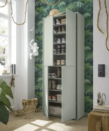 Schuhschrank FAID- B ca. 75 cm, Salbei