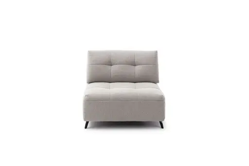 Sessel Comodo - 1-Sitzer, Stoff, Offwhite