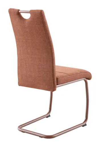 Freischwinger - Stoff, Kupfer