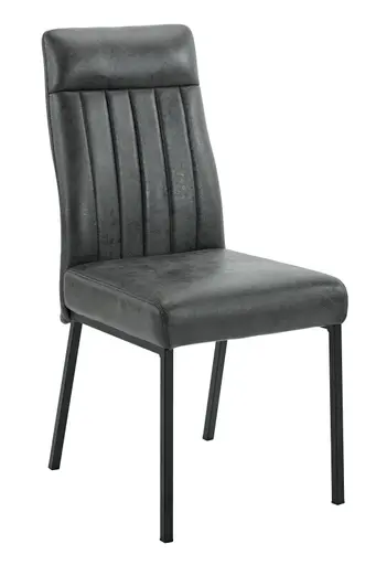 Stuhl - Stoff, Vintage Anthrazit