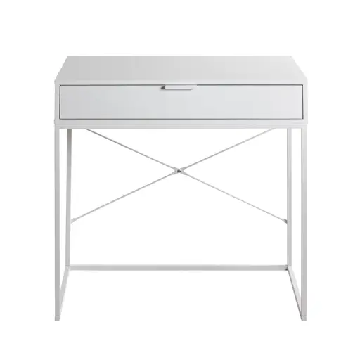 Schreibtisch - LB ca. 80x46 cm, Weiß