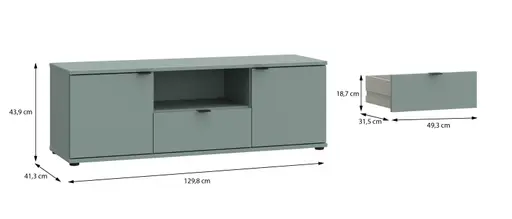 TV-Board FINELLA- Salbei