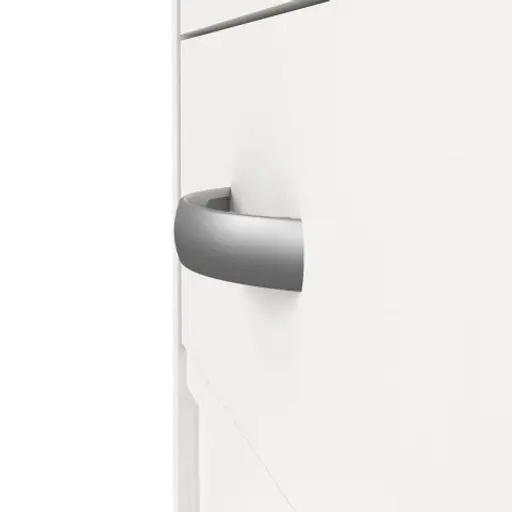 Schreibtisch - LB ca. 110x49 cm, Weiß