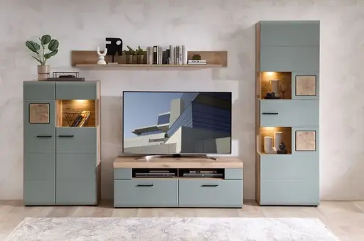 Wandboard - B ca. 180 cm, Viking Eiche Nachbildung