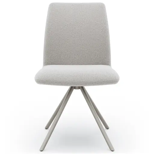 Stuhl Sedana - Stoff, Grau