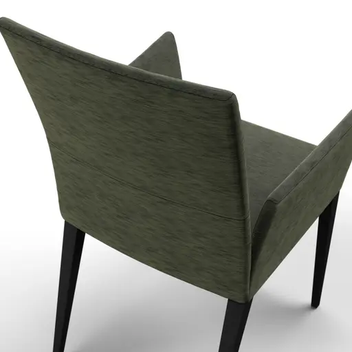 Armlehnstuhl Saragossa - Stoff, Eukalyptus