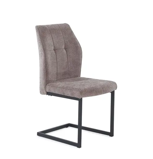 Freischwinger - Webstoff, Taupe