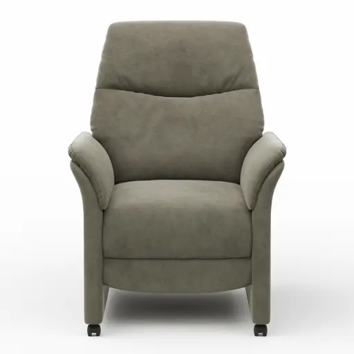 Sessel Bogota - Stoff, Schlammgrün